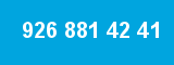 926 881 42 41